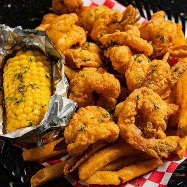 Shrimp Plate.